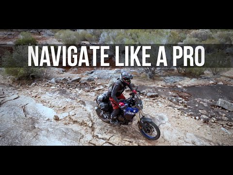 How to map the best motor bike adventure with a gps