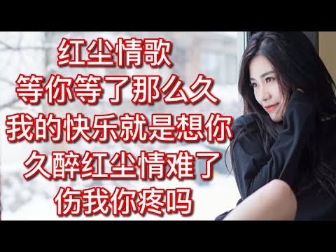 《红尘情歌》《等你等了那么久》《我的快乐就是想你》伤我你疼吗