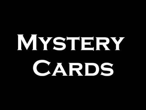 Magic Monday #2: Mystery Cards