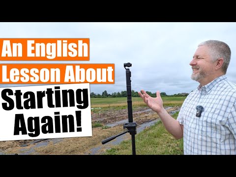 An English Lesson about Starting Again