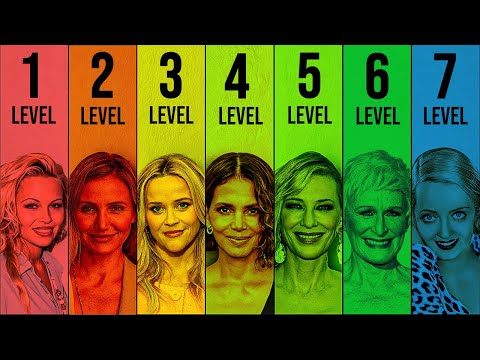 The 7 Level Of Female Actors Explained