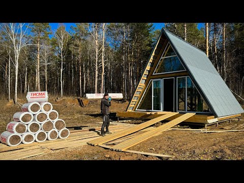 DIY Affordable House! Glazed! Insulated!