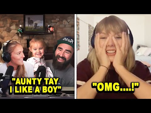 Adorable! Baby Wyatt Kelce Tells Aunty Taylor HUGE Secret about her Crush in Preschool!