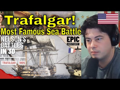 American Reacts Nelson's Battles in 3D: Trafalgar