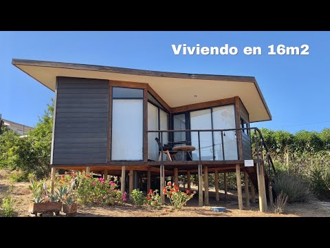 💦 TOUR Tiny House frente al mar | Viviendo en 16m2
