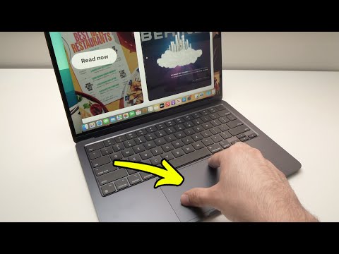 MacBook Air M2 Trackpad Gestures for Beginners
