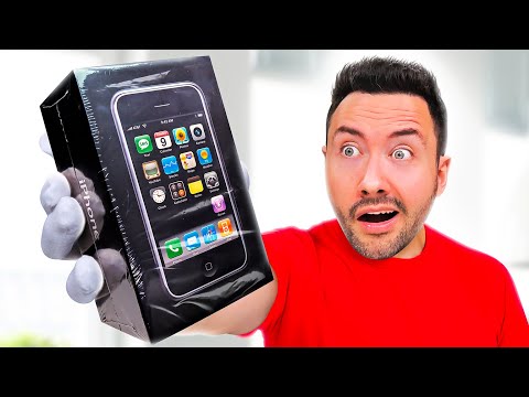 J'ai acheté le 1er iPhone NEUF ! (valeur 60 000€)