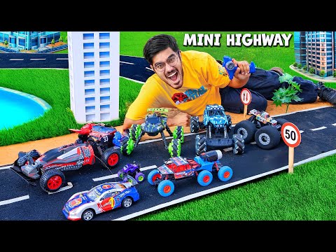 RC Car Race in Our Crazy Mini City🔥| ये रेस कौनसी गाडी जीतेगी? Looser Will Get Mud Bath