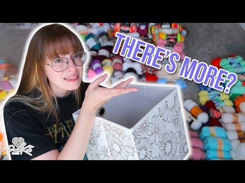 Sorting my Yarn...Again | PassioKnit Vlog