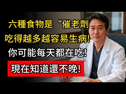 六样习惯是“减寿刀”，伤得越久，越难回头！但你我日常可能件件都沾！#健康 #健康饮食 #养老生活 #老年健康
