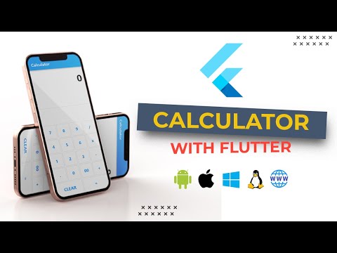 How to create a Simple Calculator with Flutter for all Platforms.