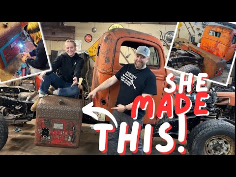 1949 Diamond-T Saddle Tanks Converted To Battery Boxes