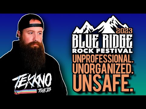 A Tour Manager's INSANE Experience at Blue Ridge Rock Fest