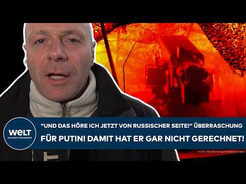 UKRAINE-KRIEG: "Und das höre ich jetzt von russischer Seite!" Damit hat Putin gar nicht gerechnet!