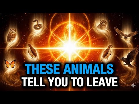 When God Wants You To Leave A Place Or A Person, 7 Animals Will Appear.