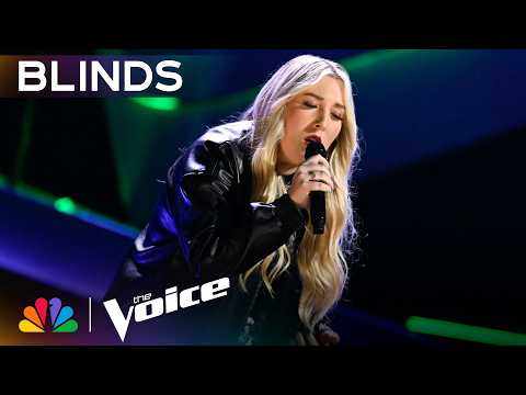 Seventeen‑Year‑Old Brings POWER to Billie Eilish's "WILDFLOWER" | The Voice Blind Auditions | NBC