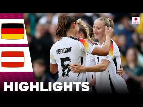 Germany vs Austria | Highlights | Women's Euro Qualifiers 16-07-2024