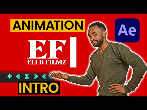 Simple Keyframe Intro Animation Tutorial in After Effects | Beginners