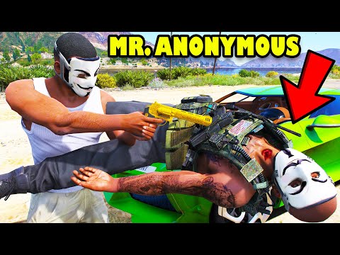 Franklin Mr. Anonymous Killed His Twin Brother In GTA 5 | SHINCHAN and CHOP