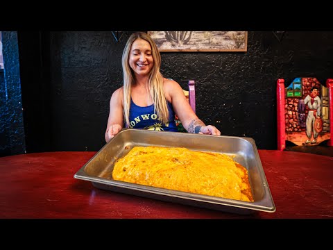 Only Defeated ONCE In 10 Years!! | Pedro's 6.6 Pound Burrito Challenge