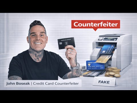 John Boseak | Credit Card Counterfeiter
