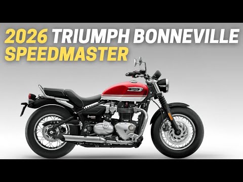 2026 Triumph Bonneville Speedmaster: 10 THINGS YOU SHOULD KNOW