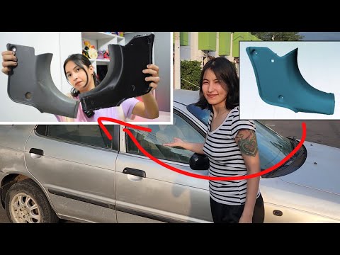 How to SCAN PARTS of a CAR and 3DPRINT THEM  | CR-Scan Ferret Pro by Creality