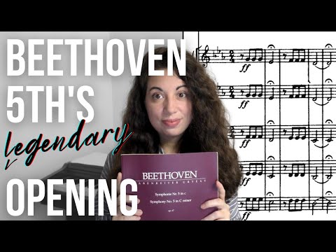 Comparing 5 conductors VERY different openings of Beethoven 5th Symphony (& why they chose that)