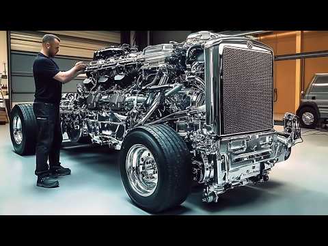 Man Fully RESTORES Mercedes TRUCK ENGINE Perfectly | Start to Finish by @PRO МОТОРЫ