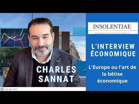 Charles Sannat : L'Europe ou l'art de la bêtise économique | Interview Économique