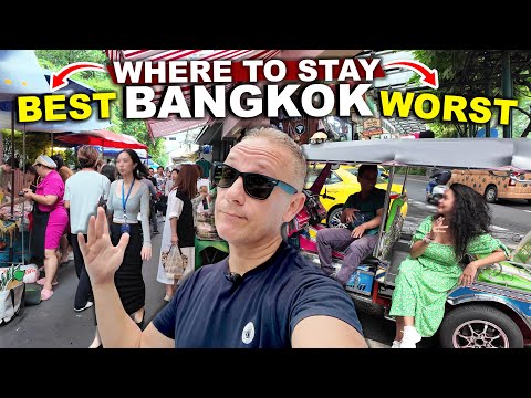 Top 5 Bangkok’s Best & Worst Areas to Stay | Must Watch Before You Choose! #livelovethailand