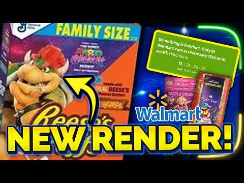A New Bowser Render from the Mario Galaxy Movie Has Appeared! + What is Walmart Teasing?!