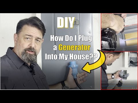 DIY: Adding a Generator Inlet Box, Generator Interface Interlock, Moving Double-pull 240vac Breaker