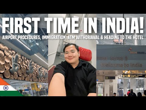 INDIA VLOG: Airport Procedures, Immigration, ATM Withdrawal & Going to the Hotel | Ivan de Guzman