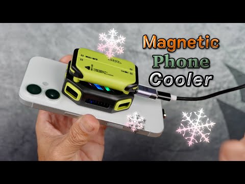 Magnetic Phone Cooler with Rechargeable Battery (X111 or ACEDAYS)