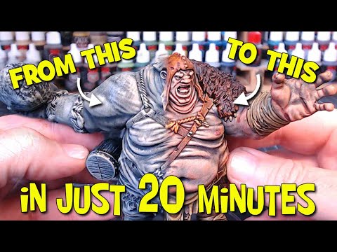 The Slapchop Painting Technique Speedpainting Miniatures Fast