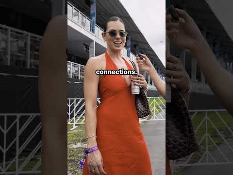 Interviewing people at the F1 event in Miami Florida!