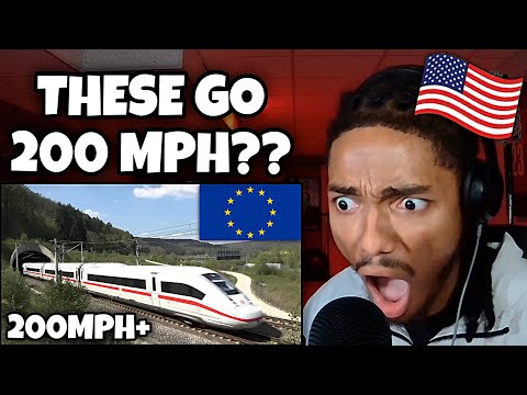 AMERICAN REACTS To European High Speed Trains