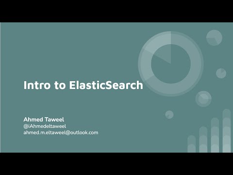 Elasticsearch مقدمة بسيطة فى