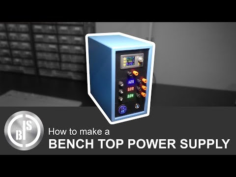 HOW TO MAKE A BENCH TOP POWER SUPPLY | MADE FROM A COMPUTER ATX POWER SUPPLY
