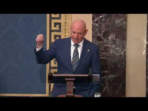 Mark Kelly speaks on Senate Floor about ICE accountability, DHS funding