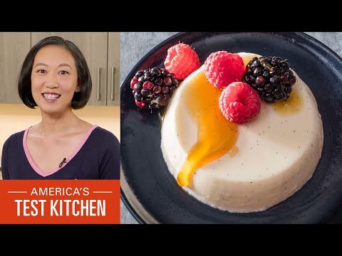 How to Make Buttermilk-Vanilla Panna Cotta with Berries and Honey with Lan Lam
