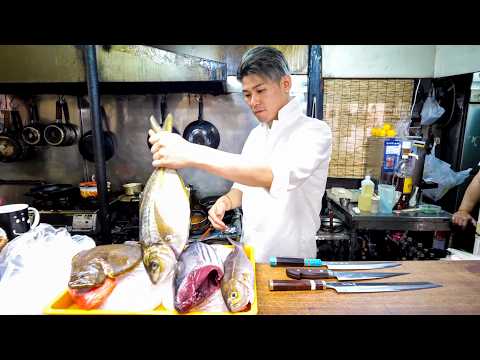 A look at a day in the life of a late-night diner run by the owner of Japan's best rolled omelet!