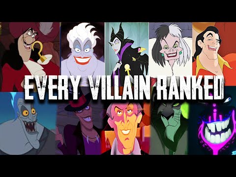 Ranking Every Disney Villain