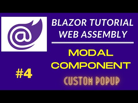 Blazored Modal | Blazor Popup Component | Custom Popup