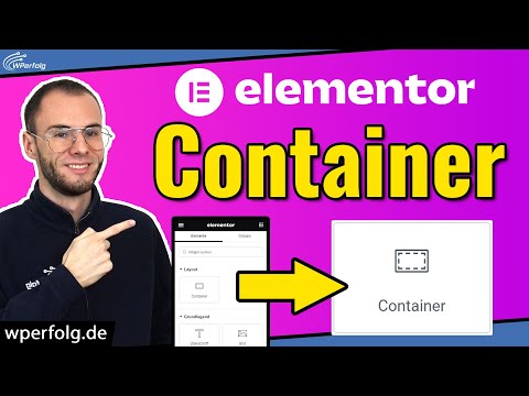 Elementor Container Tutorial (Deutsch): Simple A-Z Anleitung 2025 | Plus: Beispiele