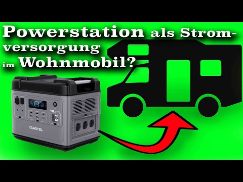 Oukitel P2001 | Power station vs. fixed electrical installation in a motorhome? | Micha's Workshop