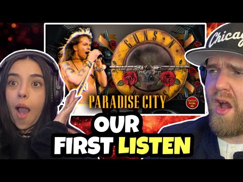 WE BOTH LOST IT!! : Guns N' Roses - Paradise City (Official Music Video) OUR FIRST LISTEN