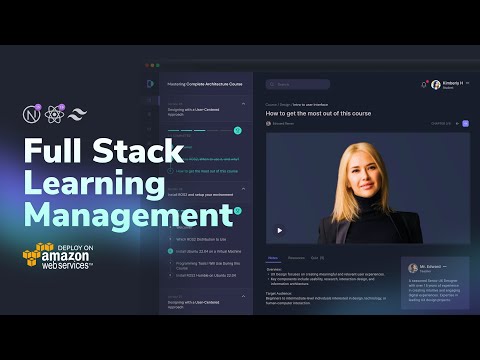 Build a Nextjs Learning Management App | AWS, Docker, Lambda, Clerk, DynamoDB, ECR, S3, Shadcn, Node