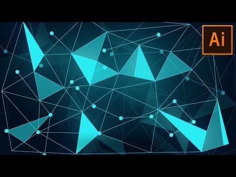 How to Create Sci-Fi Triangulated Background in Adobe Illustrator